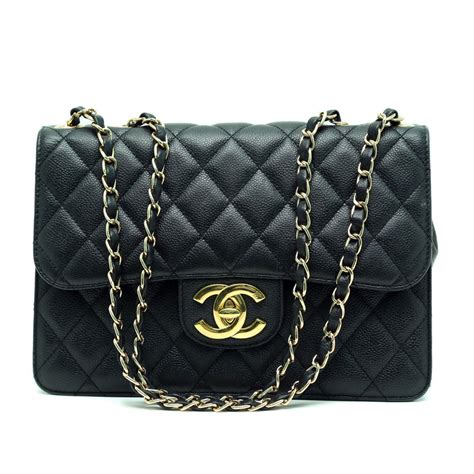 chanel vintage maxi caviar quilted bag|Complete Guide to Collecting Vintage Chanel Bags.